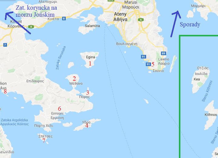 Grecja – Zatoka Sarońska